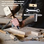 2Pcs Pinces à clips fixes rapides pour trou de 3/4" DIY Positionnement des clips de bureau ajustables pour le travail du bois, fixation des bancs de bois Outil de menuiserie pour le menuisier de bois Outils