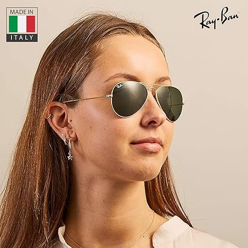 Miniatura 6 de Ray-Ban RB3025 AVIATOR CLASSIC - Gafas de sol con forma de piloto para hombres y mujeres con kit oficial de gafas RAYBAN