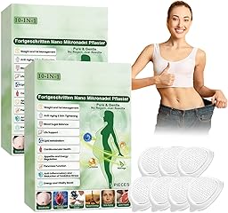 2 confezioni di cerotti dimagranti alla Moringa 10 in 1,cerotti dimagranti con nano microaghi,cerotti alla Moringa 10 in 1,dimagranti e rassodanti,per uomini e donne