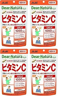【まとめ買い】アサヒグループ食品 ディアナチュラスタイル ビタミンC 60日分(120粒)×4個