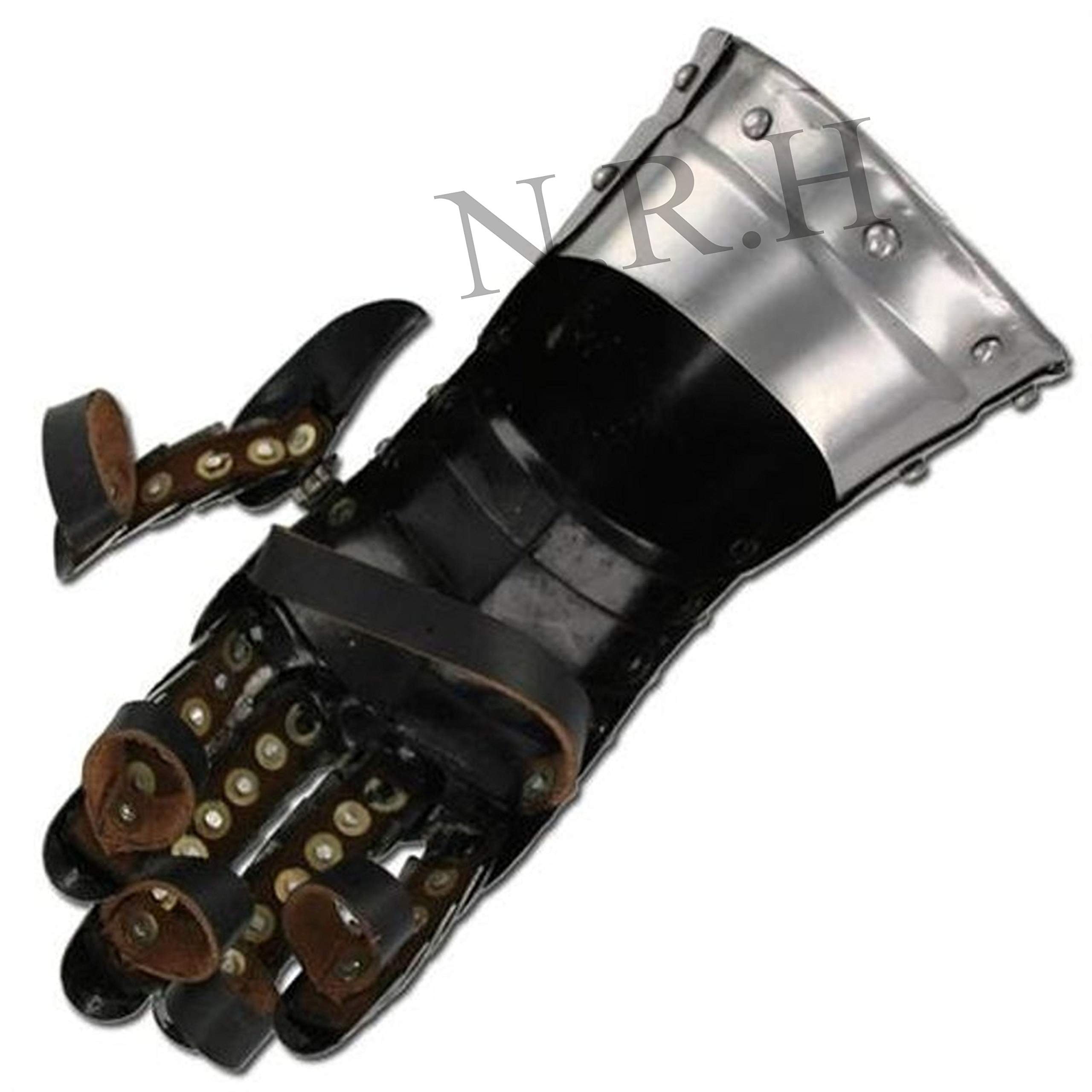 Nautical Replica Hub Medieval Knight Roman Gothic Armor Guanti in acciaio