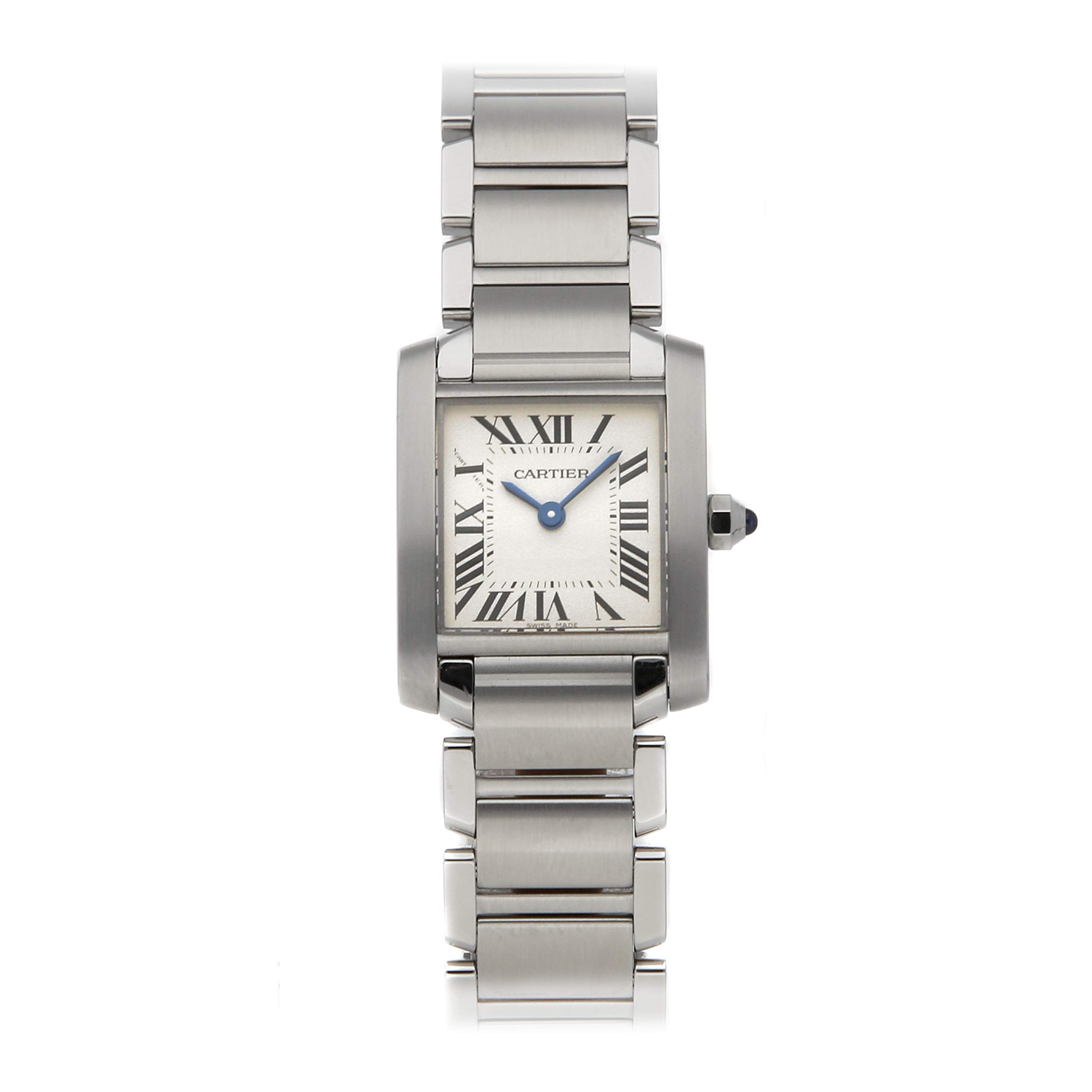 Cartier Women's W51008Q3 Tank Francaise Stainless Steel Bracelet Watch