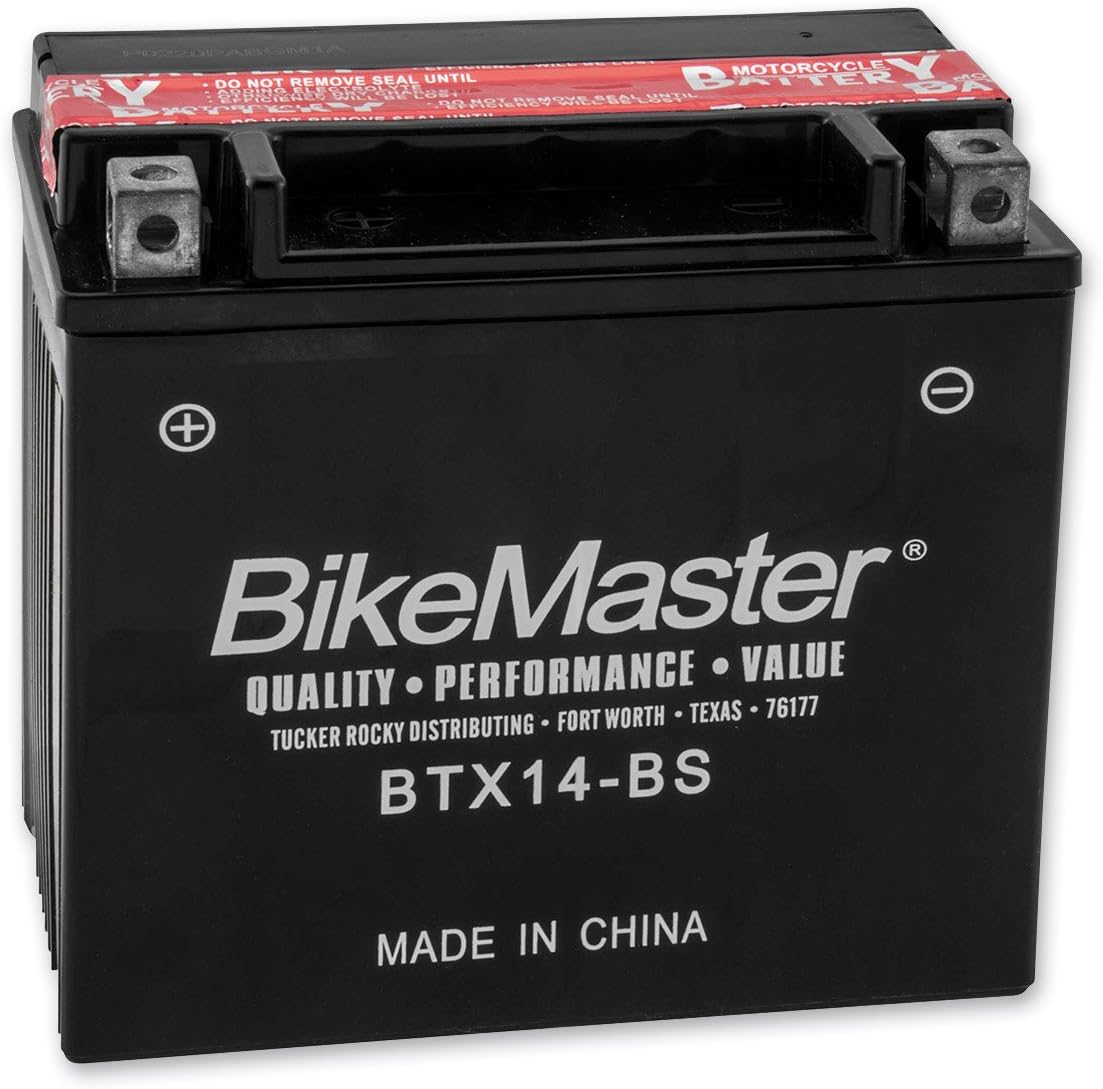 BikeMaster Performance+ Maintenance-Free Batteries BTX14-BS