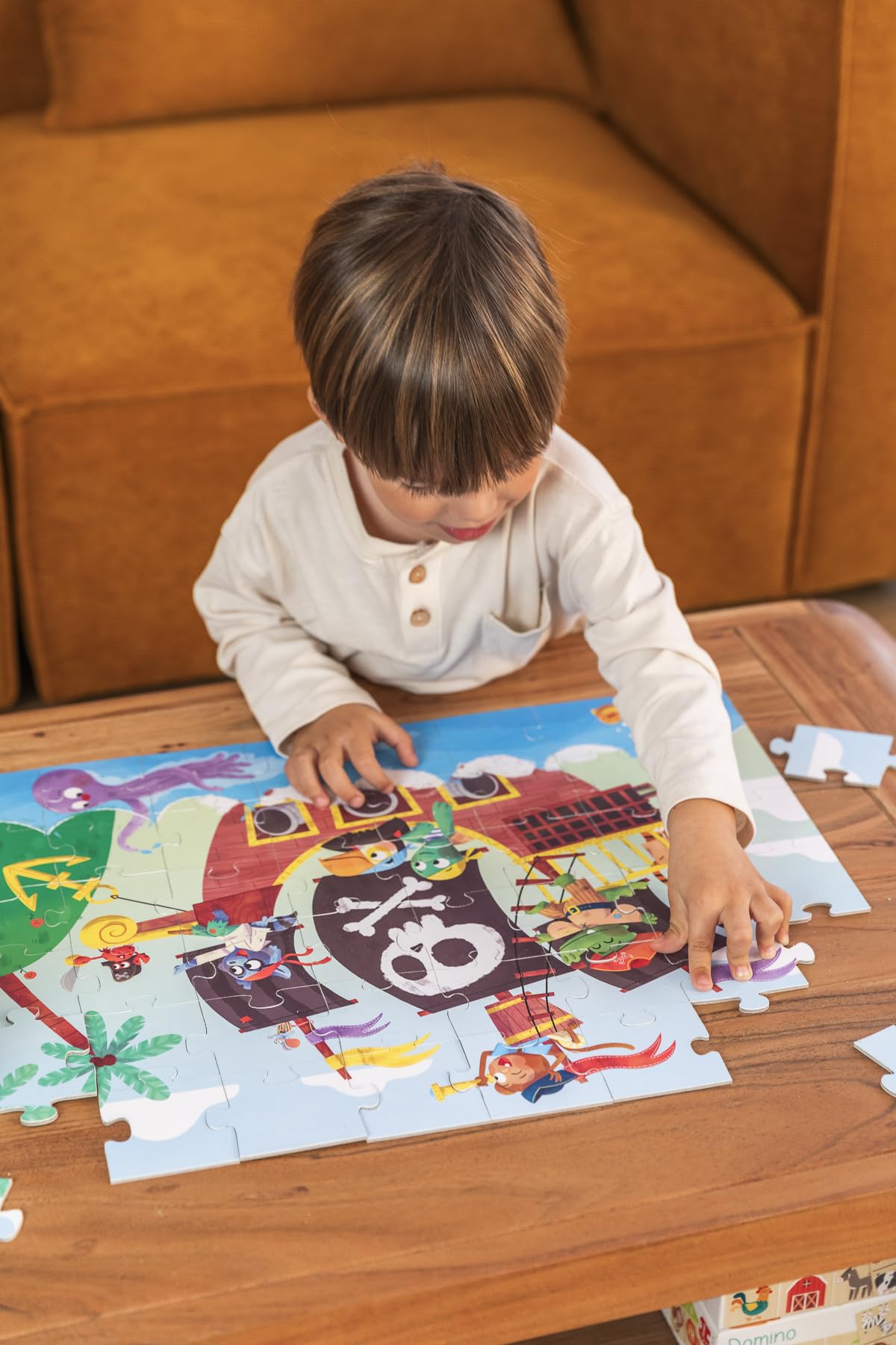 Goula Puzzle XXL Piratas - para niños a Partir de 4 años