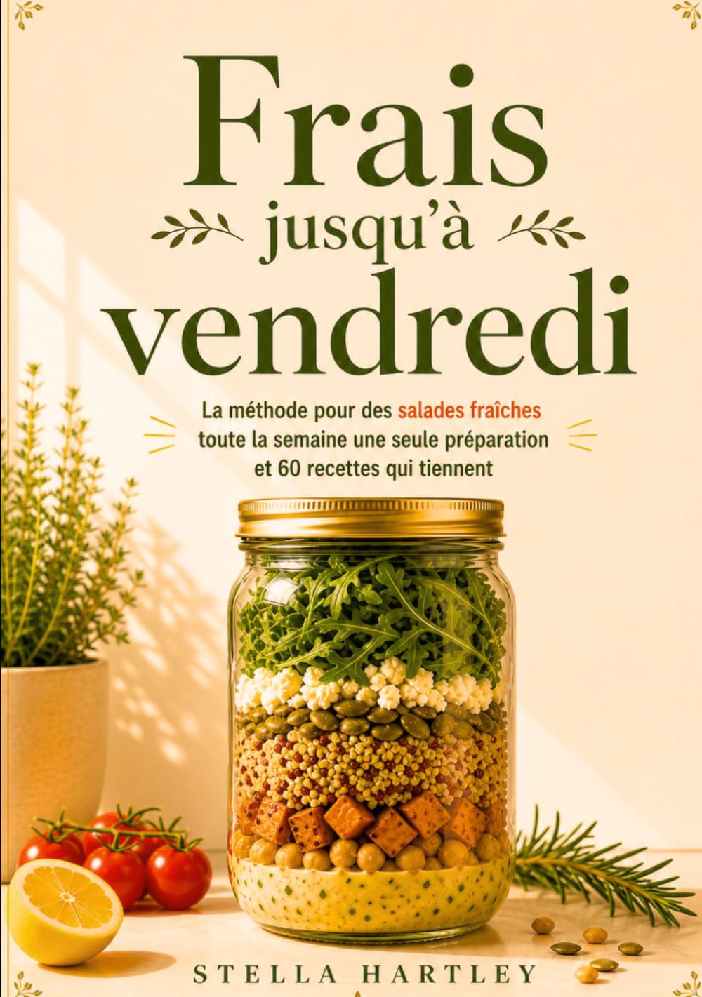Frais jusqu'à vendredi: La méthode pour des salades fraîches toute la semaine une seule préparation et 60 recettes qui tiennent