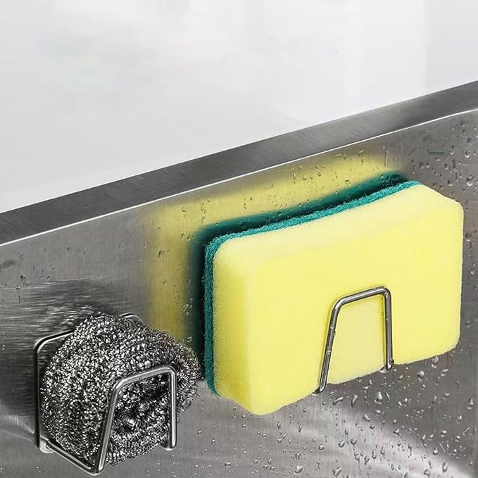 Organizador para esponjas de acero inoxidable con diseño adhesivo miniatura 7