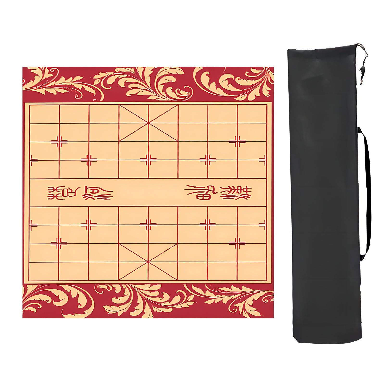 tapete de póquer, Tapete de Mesa Majiang, tapete Mahjong for con Bolsa Almacenamiento, Juego Cuadrado(Style 2,80x80cm (31.49x31.49in))