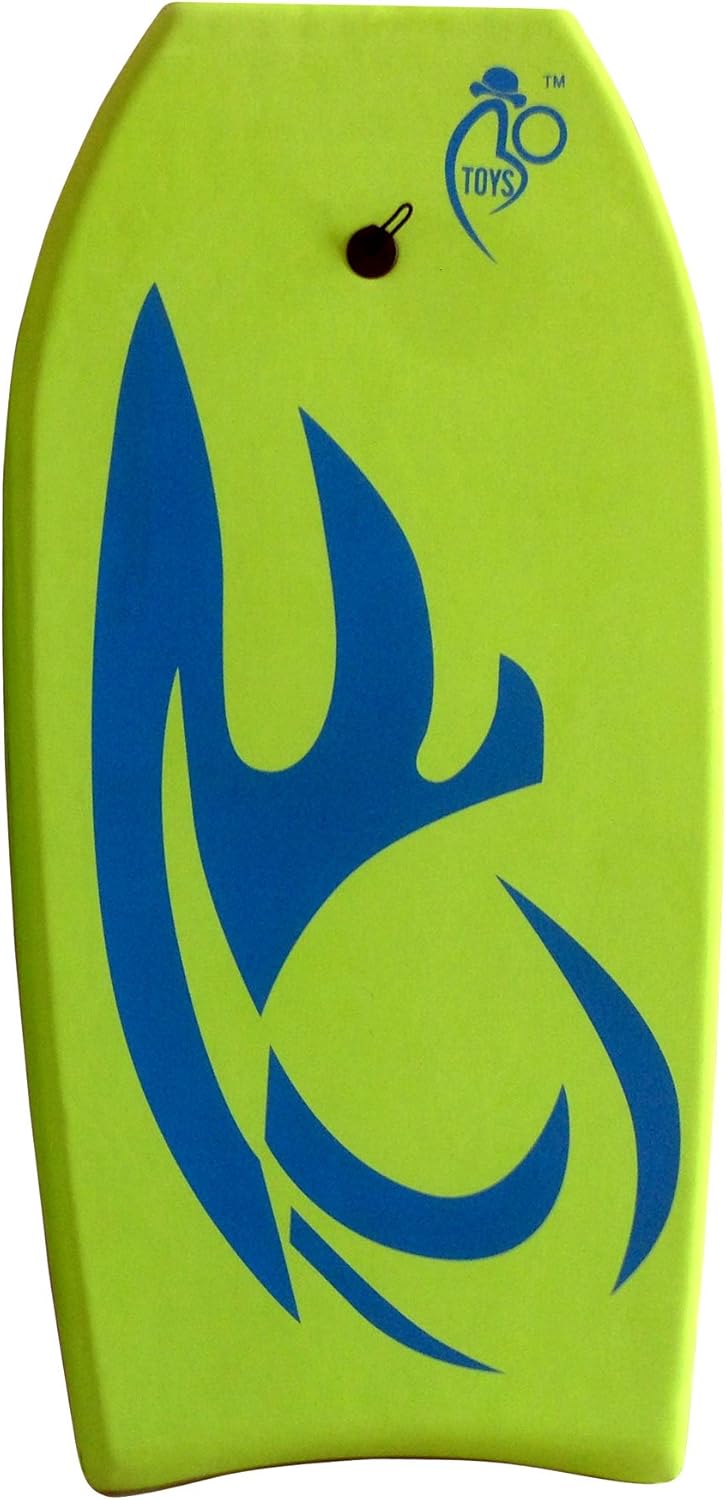 Green and Blue Body Board Lightweight with EPS Core