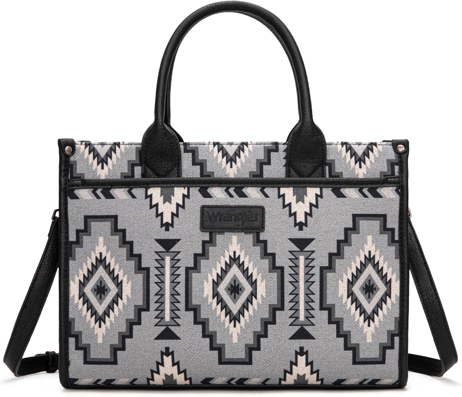 Wrangler Laptop Bag 13.3 Inch Western Large Tote Bag Womens Canvas Work Bag Briefcase Handbag Purses - Image 6