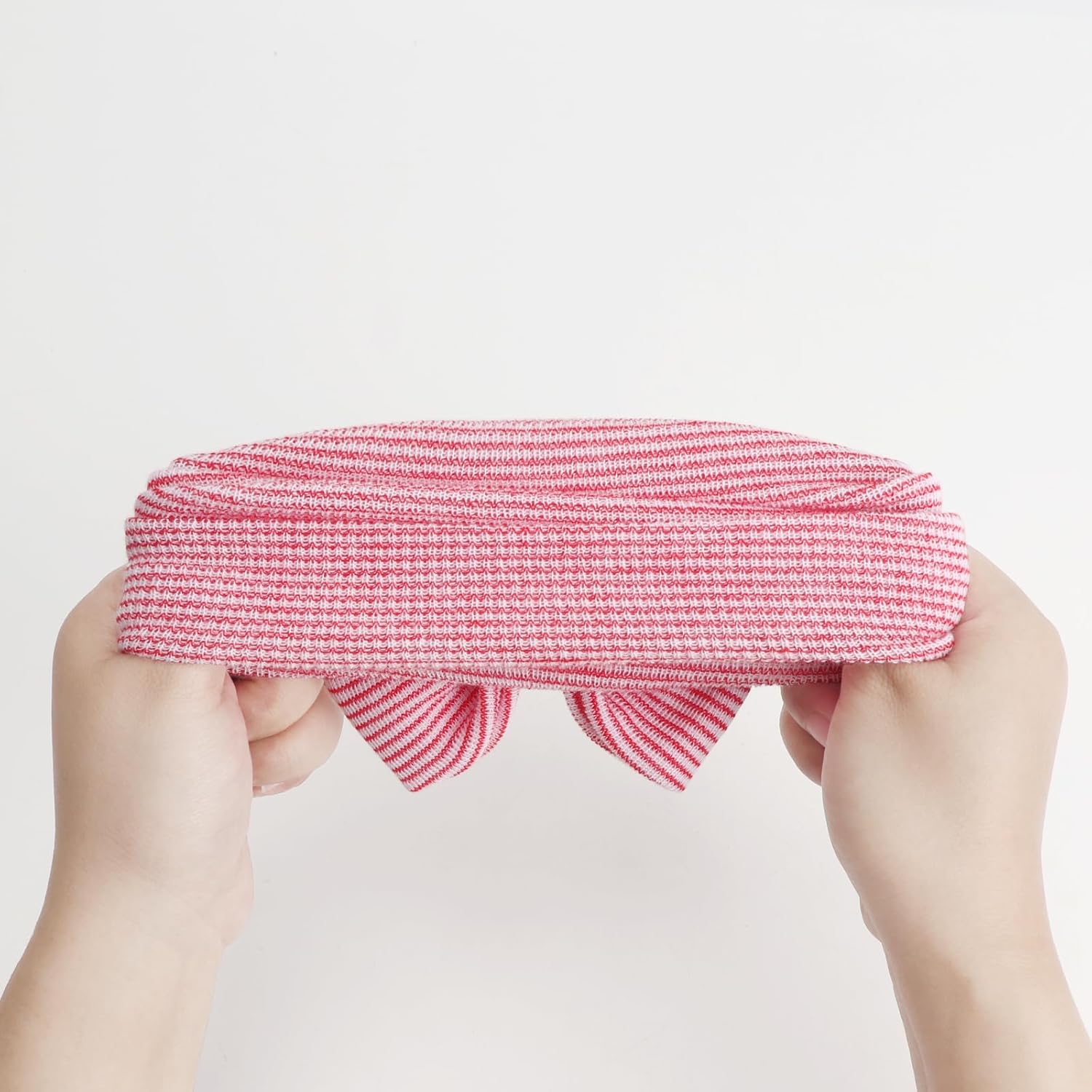 BQUBO Newborn Baby Caps Mittens for Baby Girls Baby Hats Scratch Mitten Gloves Set Soft Hospital Hat Infant Hats with Bow - Image 5