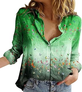 Sachin Women's Short Sleeve Linen Shirt Short Sleeve Aloha Beach Shirt Fit Short Sleeve Casual Dress Shirt（Purple，Medium）