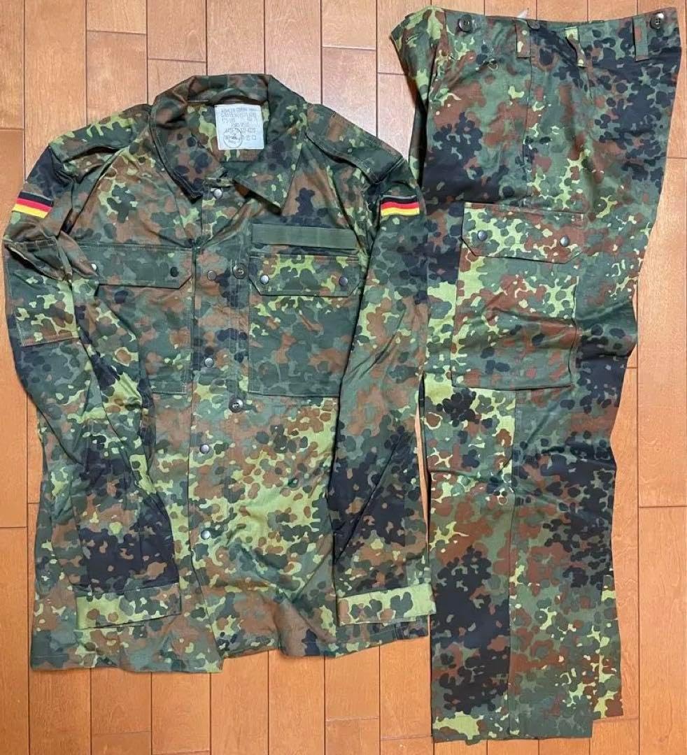 楽天市場】ドイツ 実物 ドイツ軍 ミリタリー ジャケットパンツ 上下