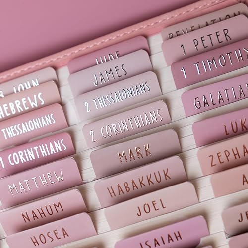 Miniatura 8 de UPAFEXXI -Pestañas de la Biblia35 Rosado,Azul,Capuccino,Capuchino español,Resúmenes Chocolate,Resumen Tono de la Tierra,Resúmenes Green,Resúmenes