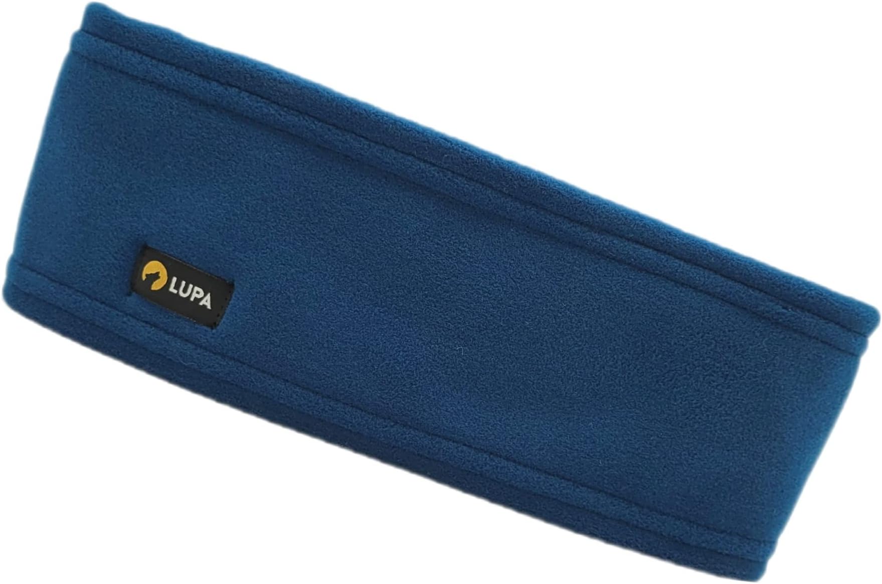 Lupa Kids Handmade Unisex Triple-Layer Micro Fleece Headband - Kids Ear Warmer Headband - Fleece Ear Warmers for Kids (Sapphire)