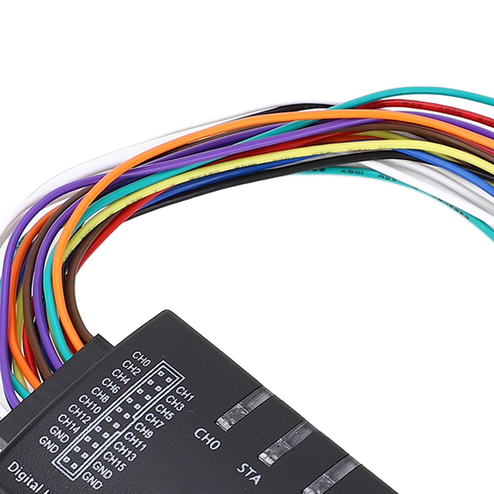 Socobeta Analizador Lógico USB Dispositivo Compacto de 16 Canales para