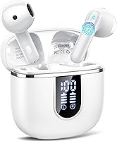 Vista 9 de Wireless Earbuds, Bluetooth 5.4 Headphones with 3D Bass Stereo, 40H In-Ear Buds with 4 ENC Noise Cancelling Mic, Ultralight Bluetooth Earbuds USB-C