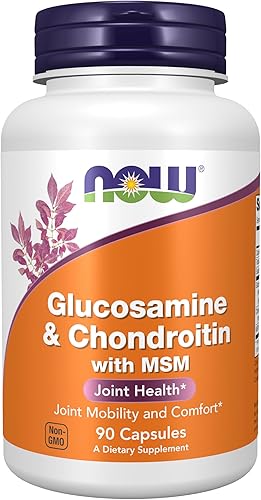 Now Foods Glucosamina y Chondroitin con MSM., 3170, 1, 1