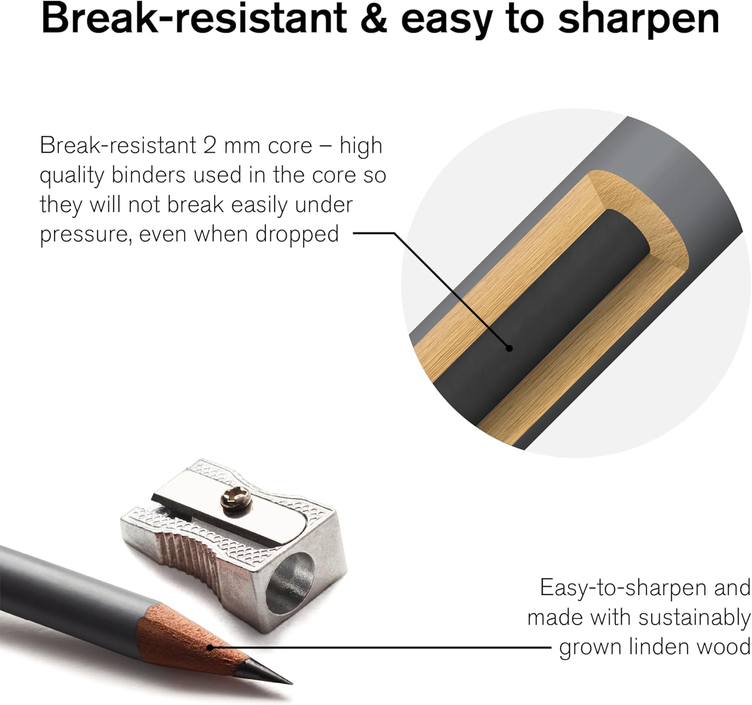 Winsor & Newton 6 Packs: 12 ct. (72 total) Studio Collection Graphite Pencil Tin Set