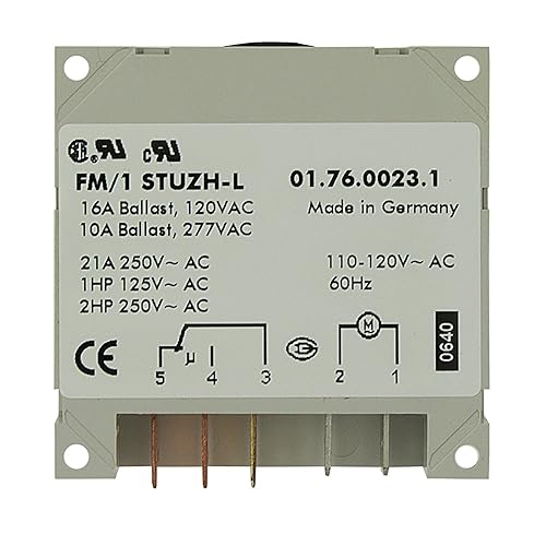 Miniatura 2 de Grasslin by Intermatic FM1 Series Temporizador de 24 horas STUZH-L con anulación manual