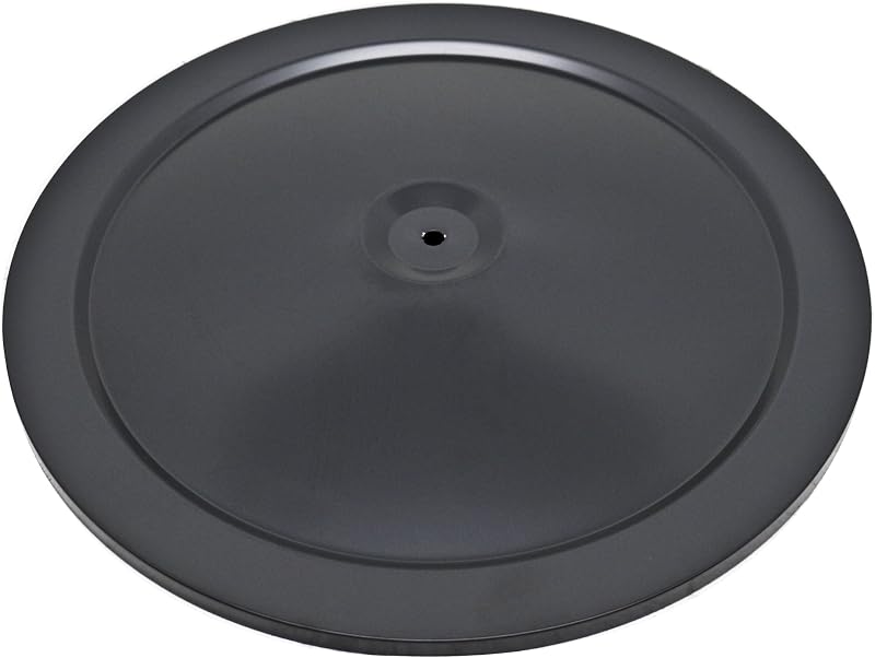 Tampa superior de filtro de ar redondo CFR Performance em aço preto para conjuntos de 12 polegadas – 1 unidade