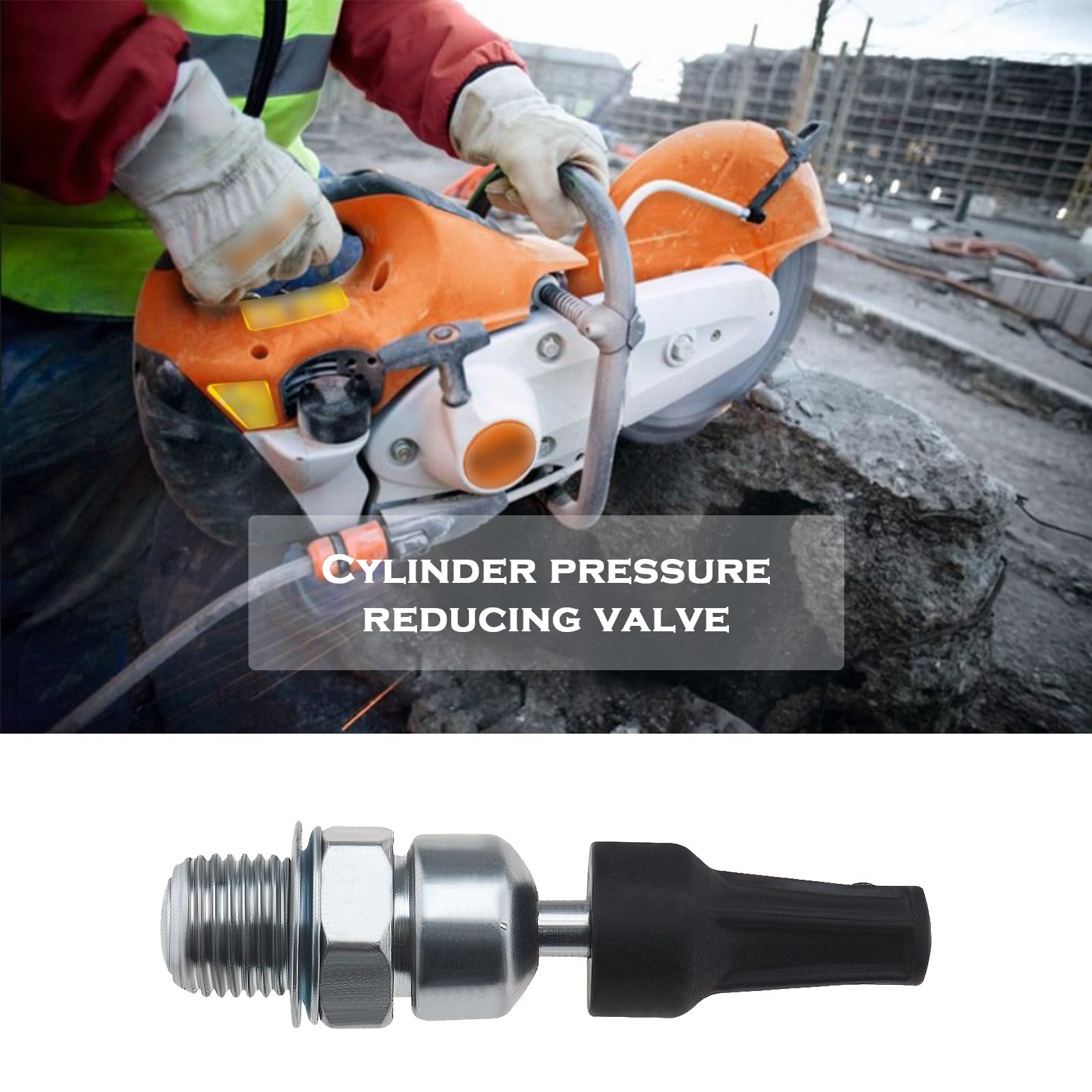 2-teiliges Dekompressionsventil-Set Kompatibel mit Stihl TS400 TS410 TS420 TS460 TS700 TS800 Trennsäge Ersetzt OEM 4223 020 9400