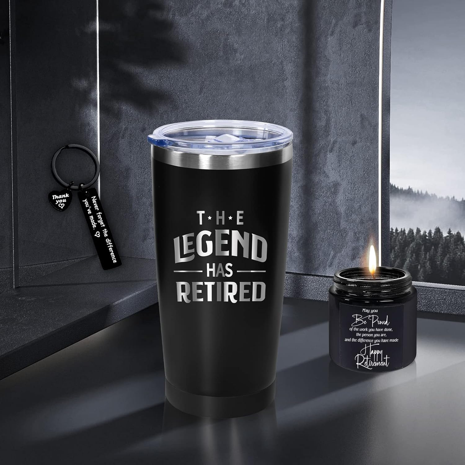 AYGE Retirement Gifts for Men, Coworker, Teachers, Boss, Friends, Dad, Grandpa, Retirees Presents Include Insulated Tumbler, Gift Box for Coworkers, Retired People, Dad - Image 4