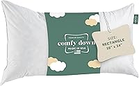 Vista 10 de ComfyDown 95 % plumón, 5 % plumón, 12 x 14 pulgadas, relleno de funda de almohada decorativa, hecho en Estados Unidos