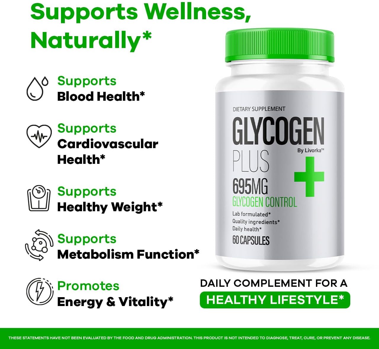 (3 Pack) Glycogen Plus Capsules - Official Advanced Glycogen Support Pills - Maximum Strength, All Natural Formula Vitamin for Overall Health & Wellness Reviews, 180 Capsules for 3 Months - Image 3
