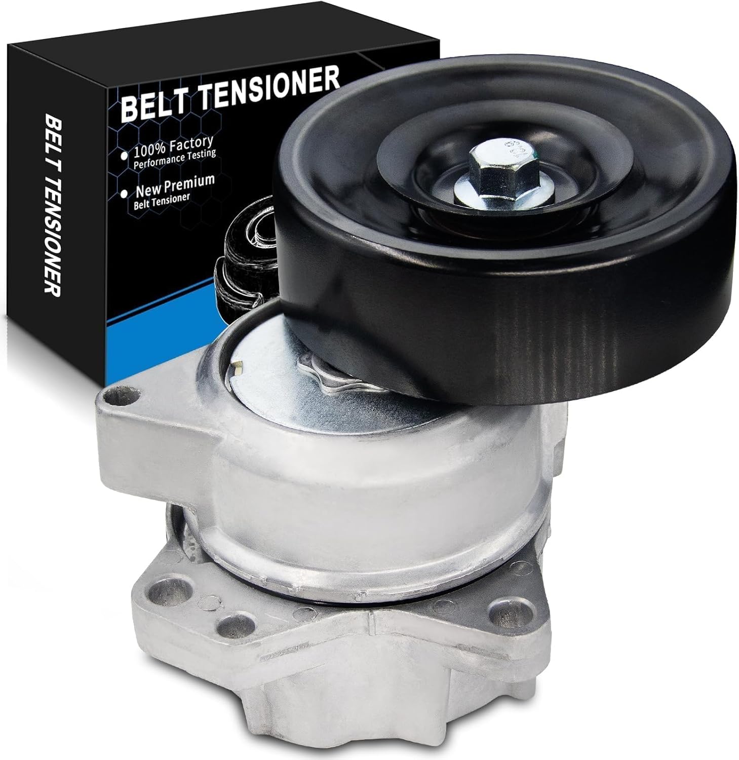 Belt Tensioner Assembly with Pulley for:-Nissan Armada 2005-2015 Pathfinder 2008-2012 Titan 2004-2015 5.6L for:-Infiniti Qx56 2004-2010 5.6L OE# 38340 119551LAOA 119551LA0A 119557S000