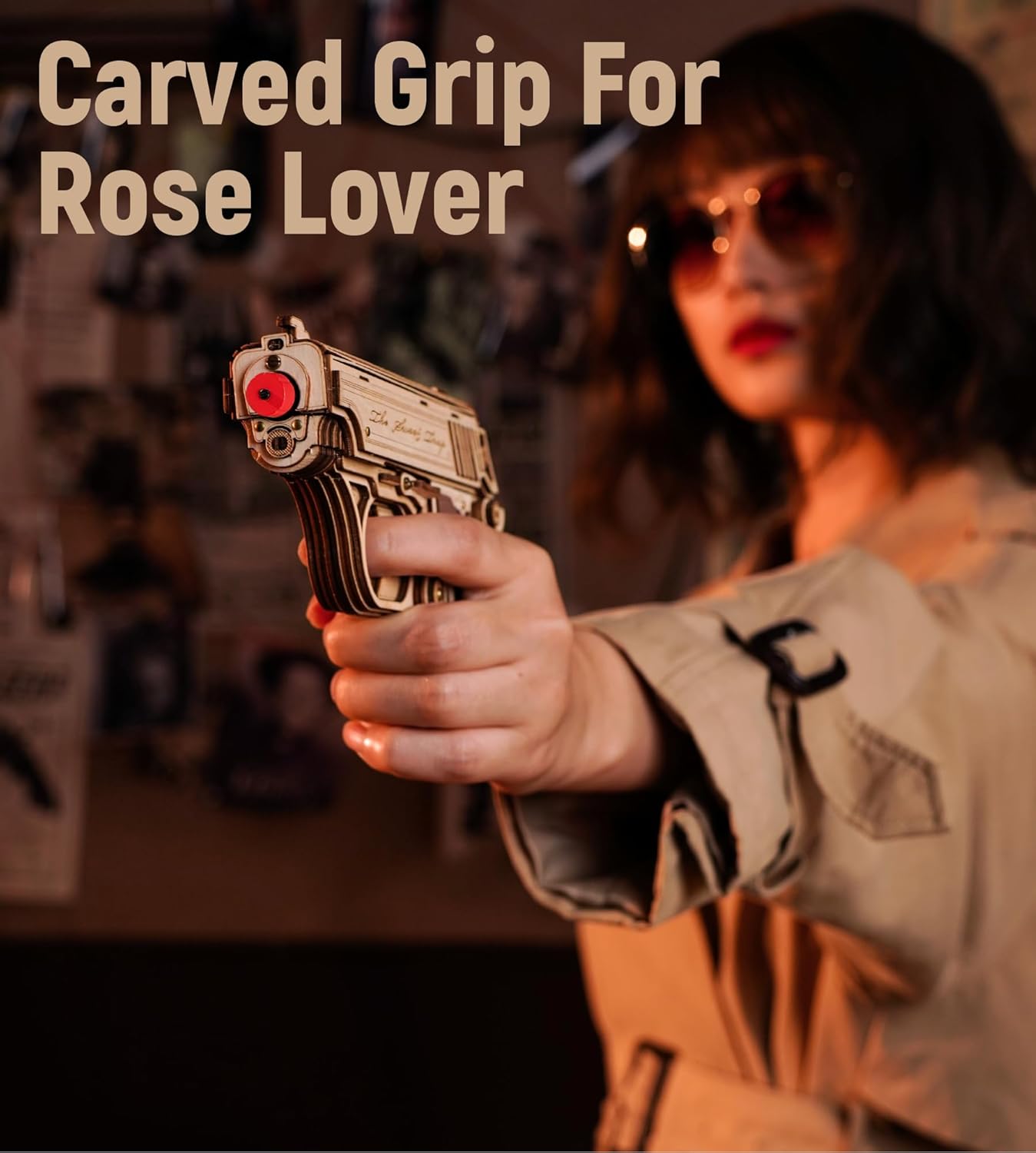 ROKR 3D Wooden Puzzles for Adults,113 Pieces Wooden Puzzle,Model Building Kit for Adults - Image 4