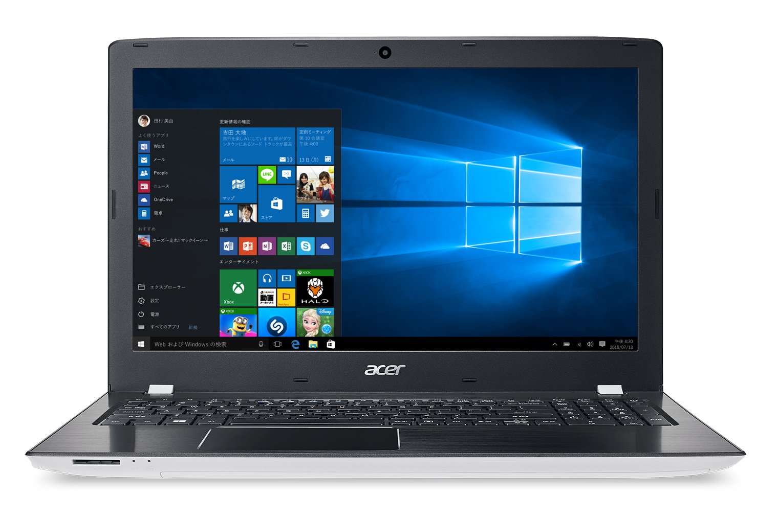 Amazon.co.jp: Acer Aspire E 15 (Core i5-6200U/4GB/1TB/Sマルチ/15.6