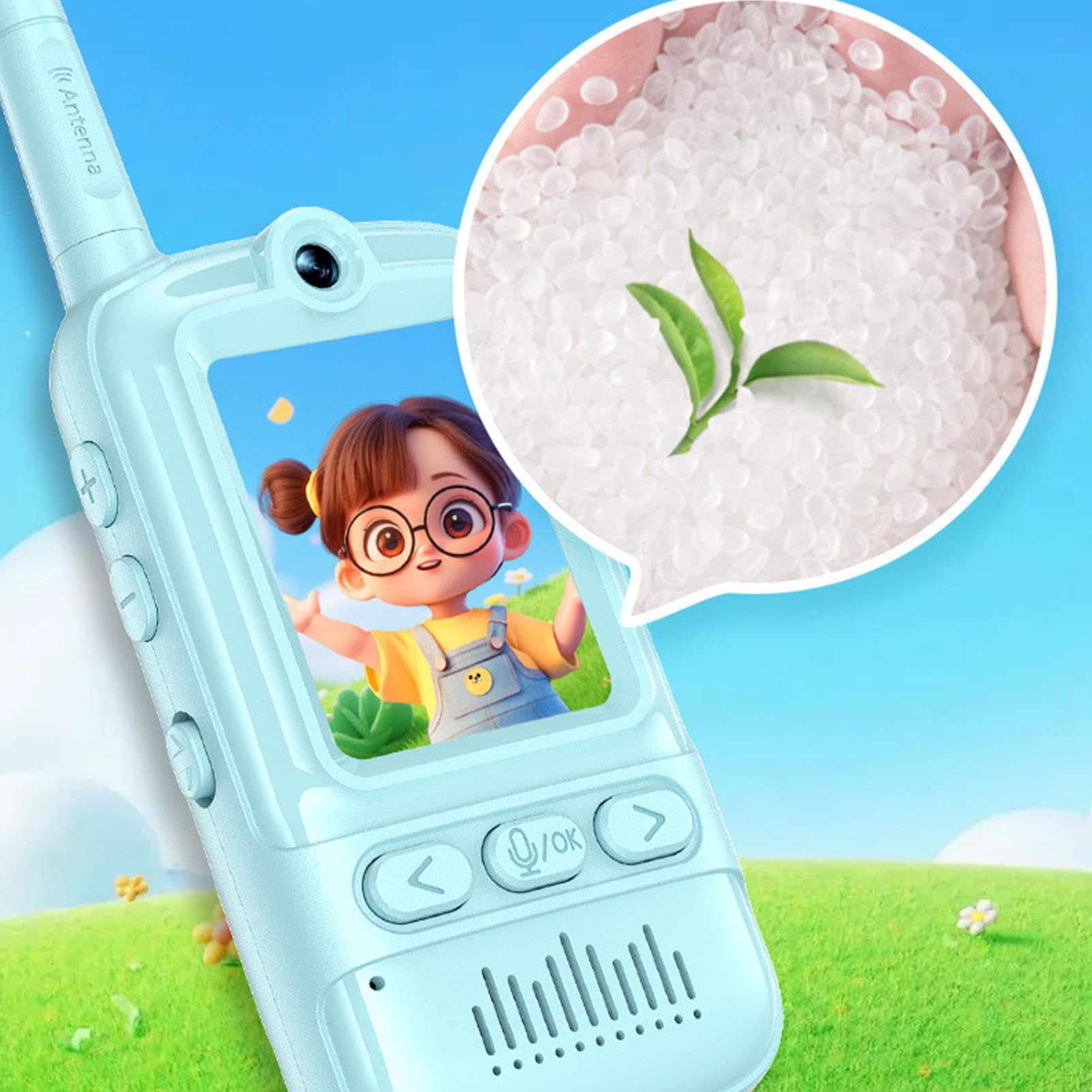 Walkie-Talkies Vidéo 2 Pièces Rechargeables Jouet Intérieur Extérieur
