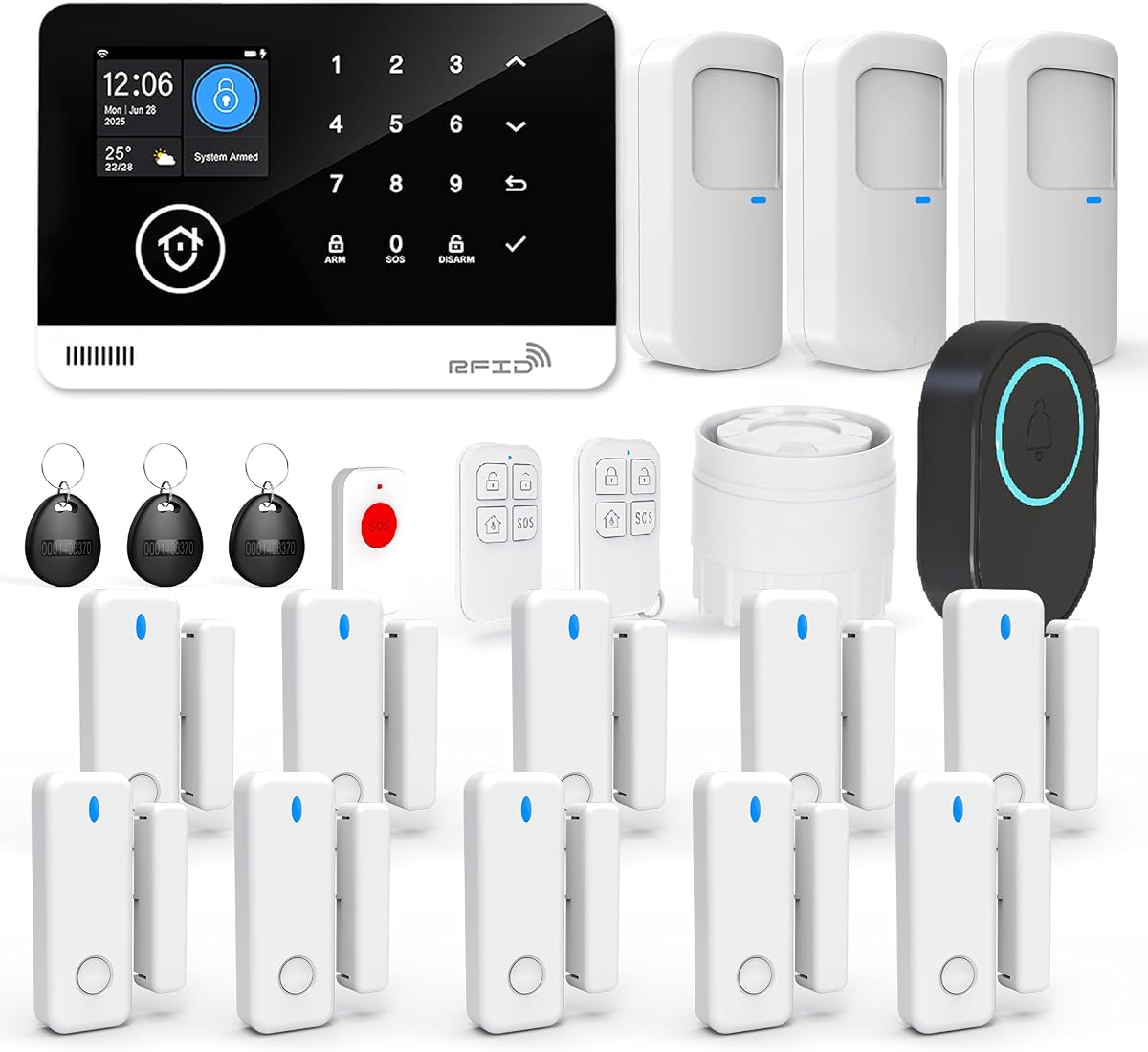22 Pcs Wireless WiFi/GSM/2G