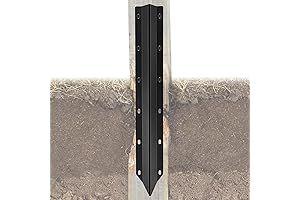 10 Pack Galvanized Steel Fence Post Brace Brackets