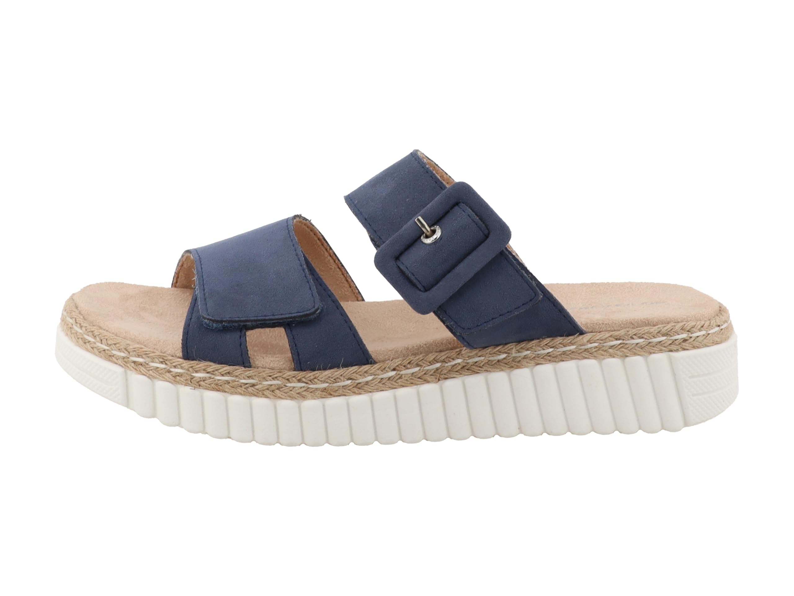 TOM TAILOR Women 9590350004 Slide Sandal, Denim, 7 UK