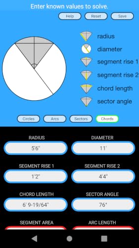 Construction Calc Free – vue 5