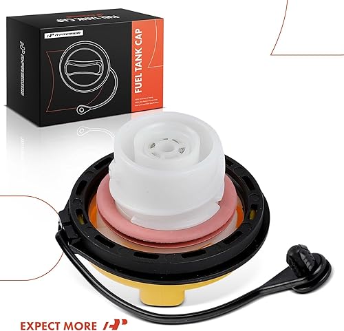 Miniatura 8 de A-Premium Tapa de llenado de depósito de combustible compatible con Ford F-150, F-250 F-350 F-450 F-550 F-600 Super Duty, Escape, Fusion, Edge,