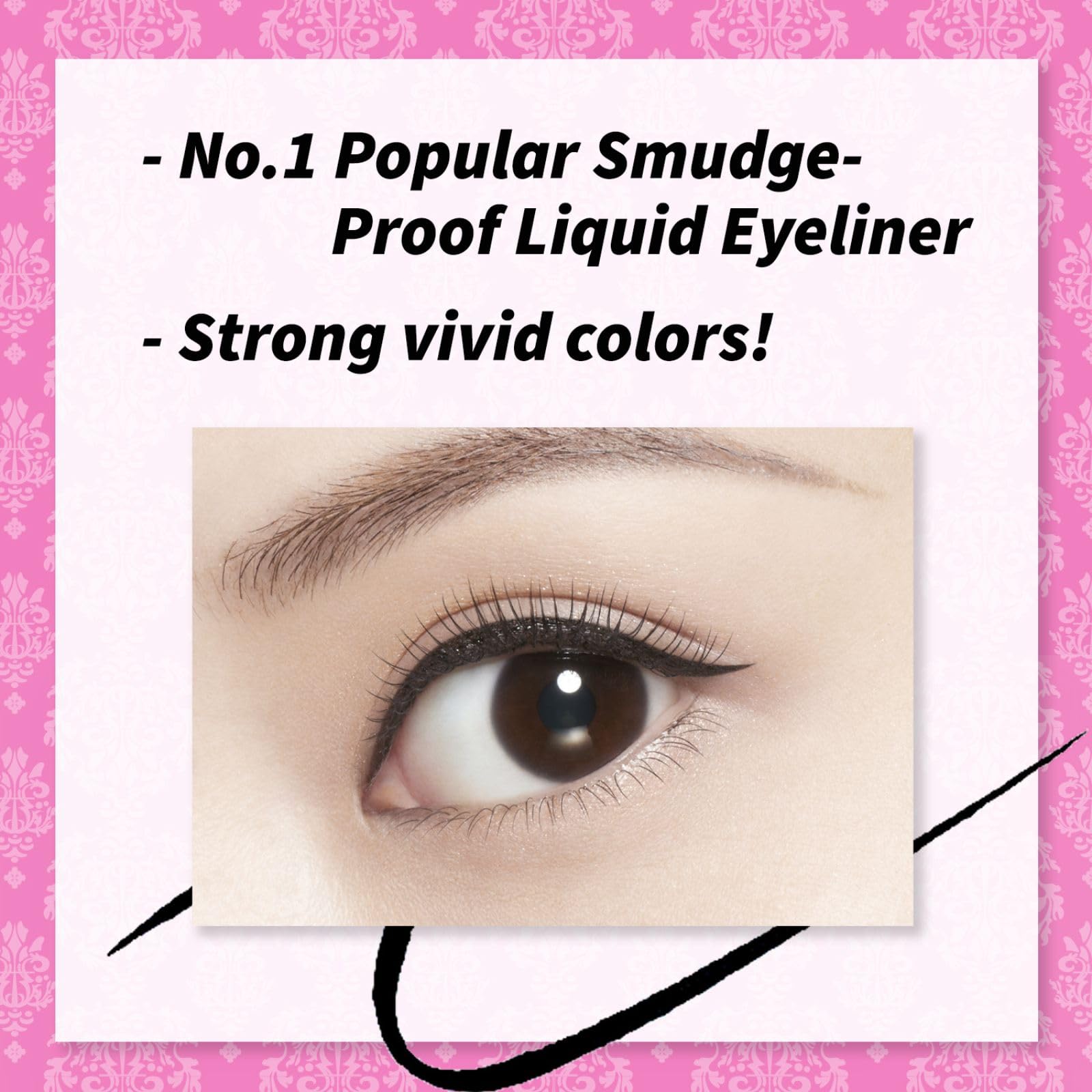 KissMe Heroine Make Smooth Liquid Eyeliner Waterproof Precision Pen
