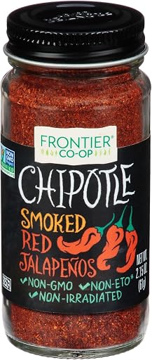 Frontier Co-op Ground Chipotle Pepper, Chipotle Powder Seasoning | 2.15 Ounce (Pack of 1)