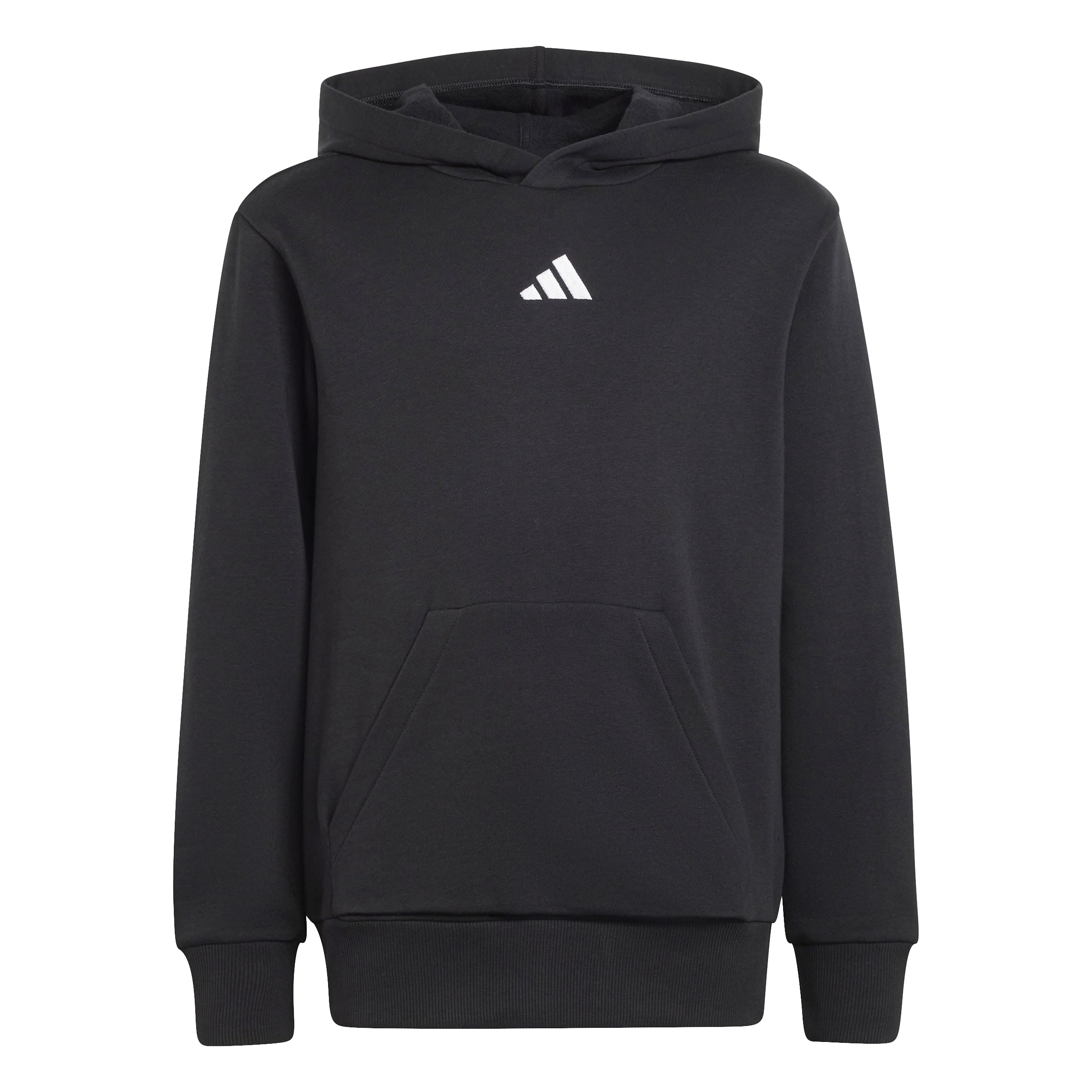 adidas Sportswear Junior Boys Essentials Hoodie, Black, Size 11-12 Years