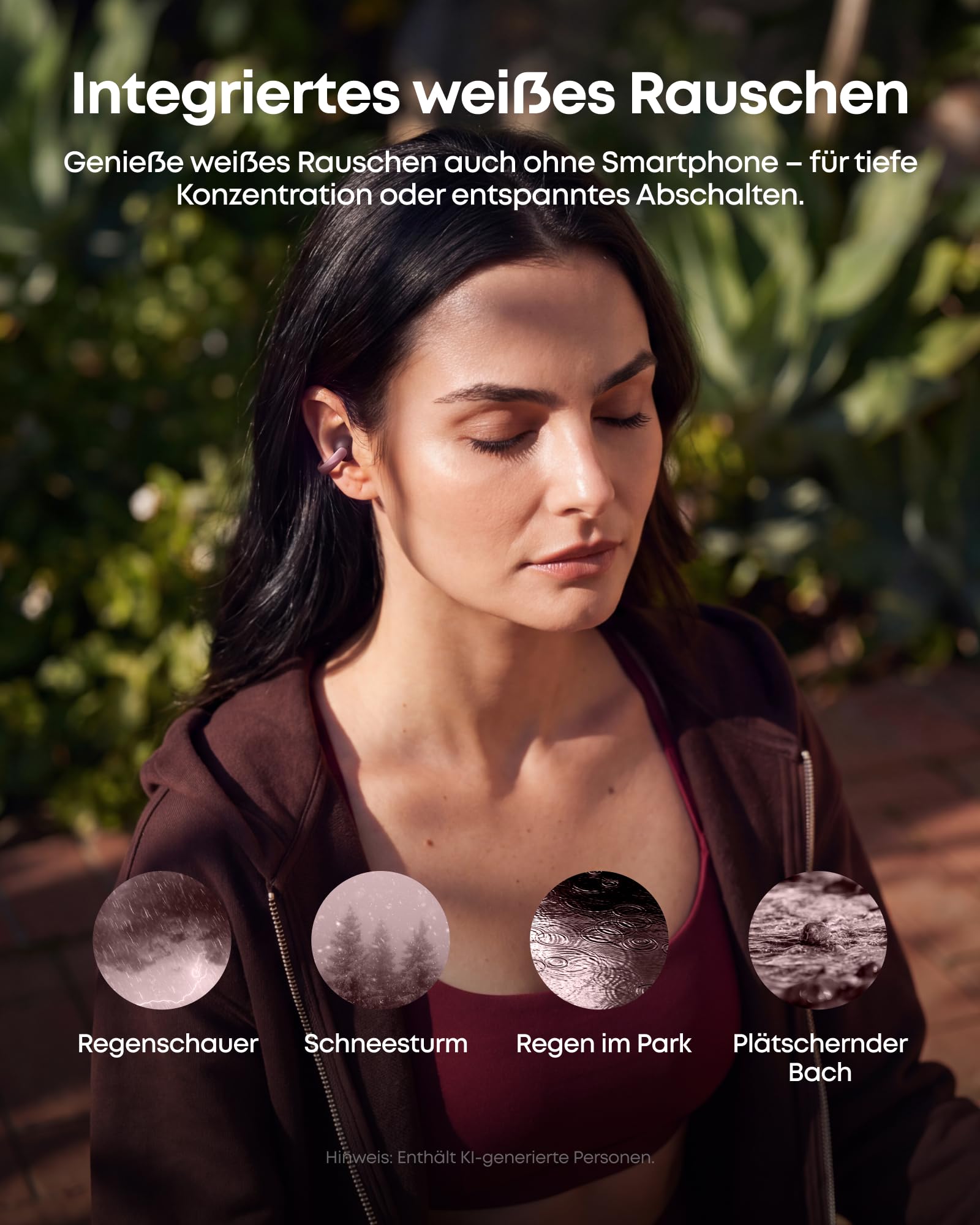 Anker Soundcore AeroClip 2 Open-Ear Clip-On Earbuds für klare Anrufe