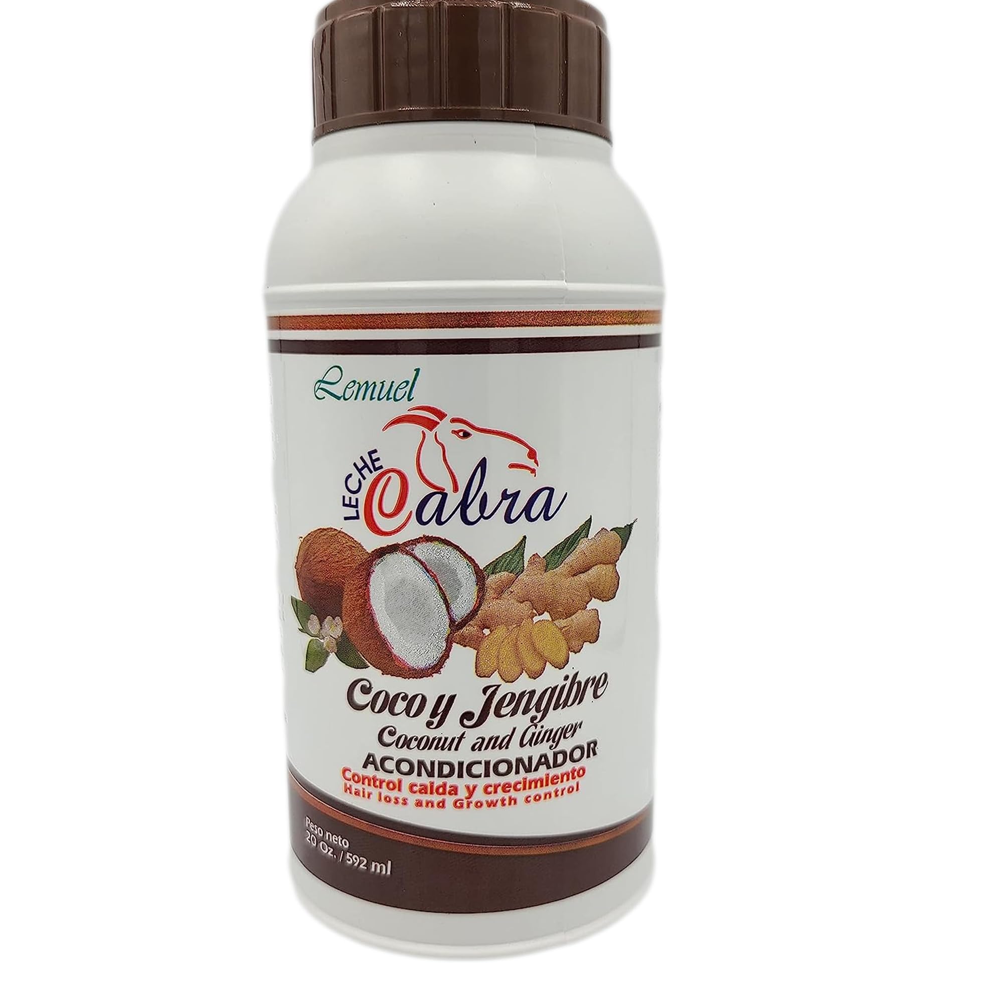 Amazon.com : Lemuel Leche Cabra Coconut and Ginger Conditioner For