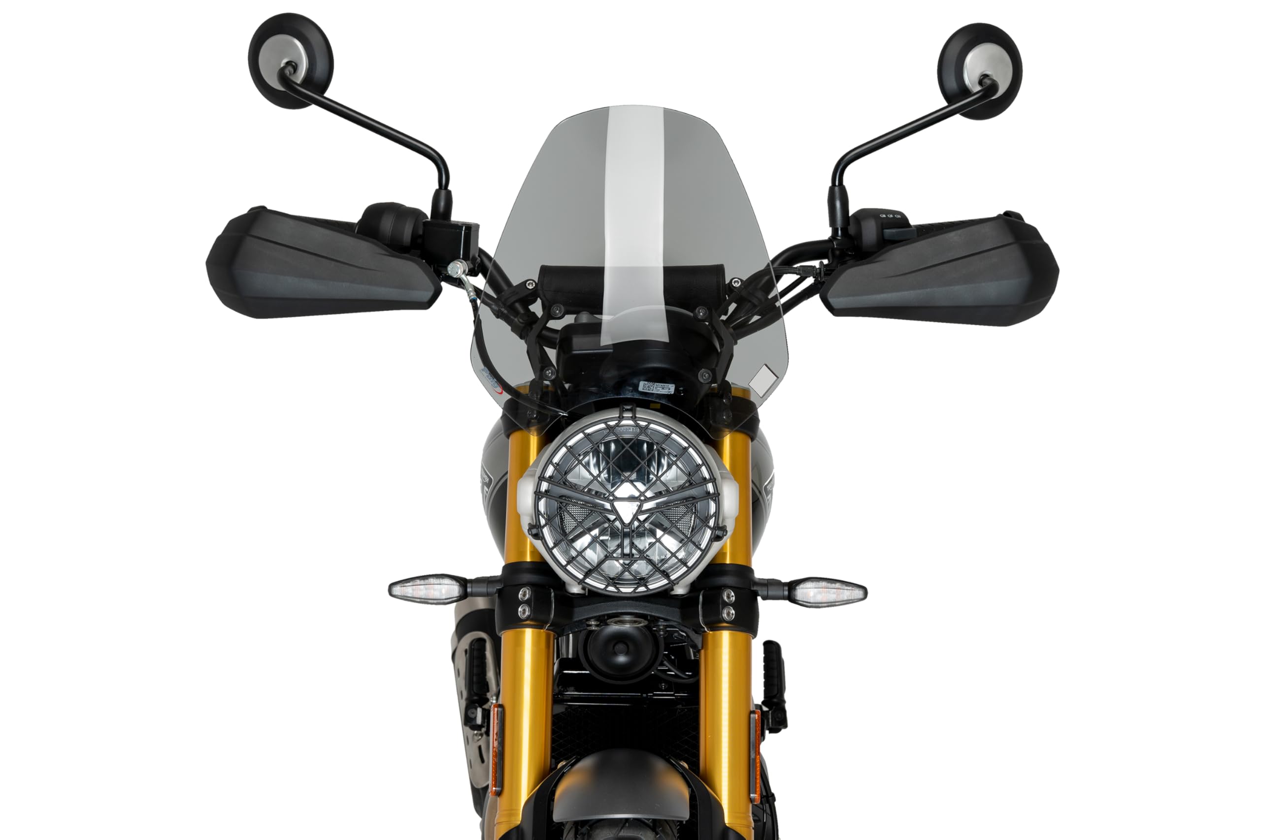 Saute-Vent Sport Fumé Claire Puig pour Triumph Scrambler et Speed 400