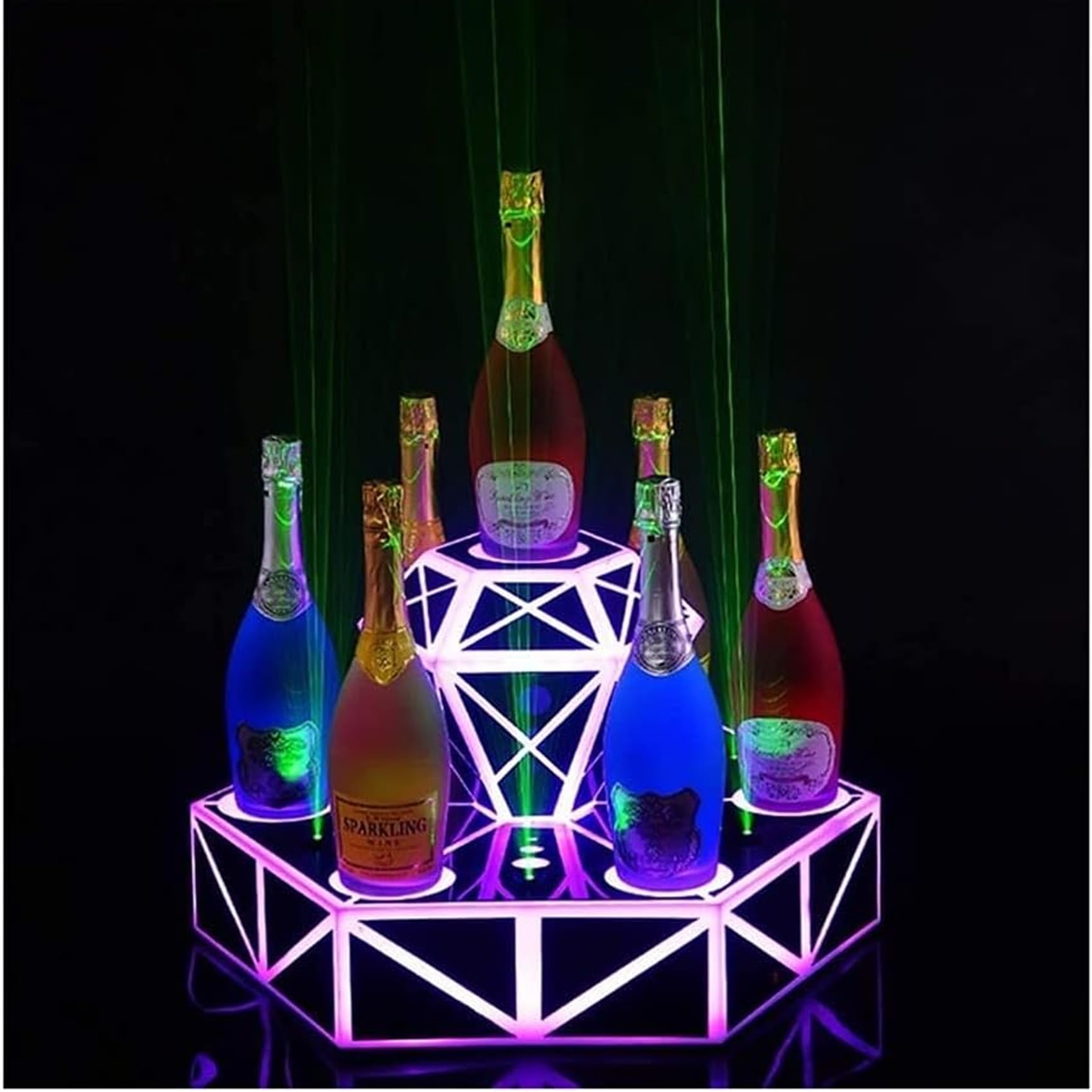 酒瓶ディスプレイ棚 LED発光 KTV バー用 ナイトクラブ用 led酒ボトル 楽天市場】酒瓶ディスプレイ棚 LED発光 酒瓶ディスプレイ KTV