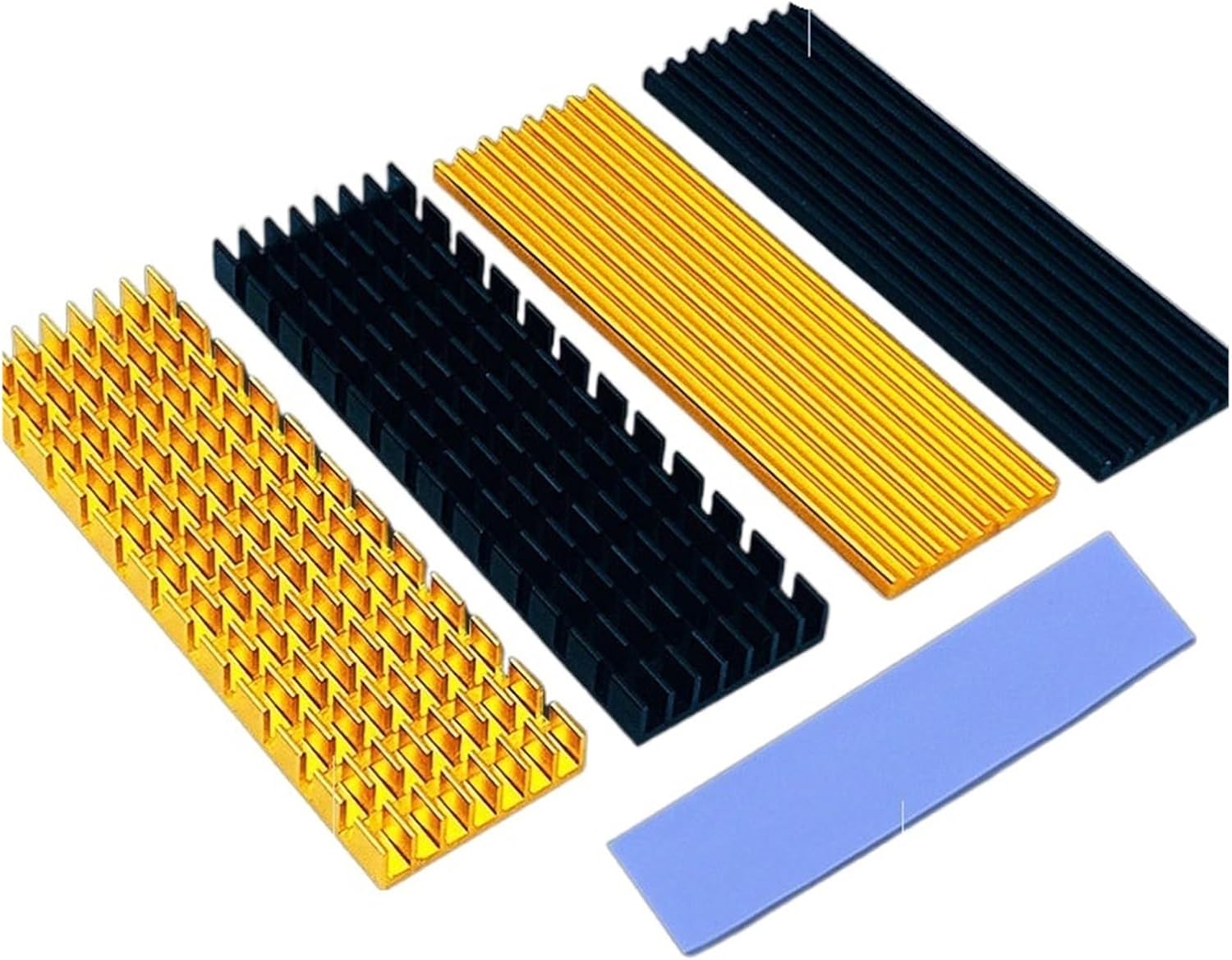 M.2 Heat Sink M2 2280 SSD Aluminum Gasket with Thermal Conduction PC Accessories