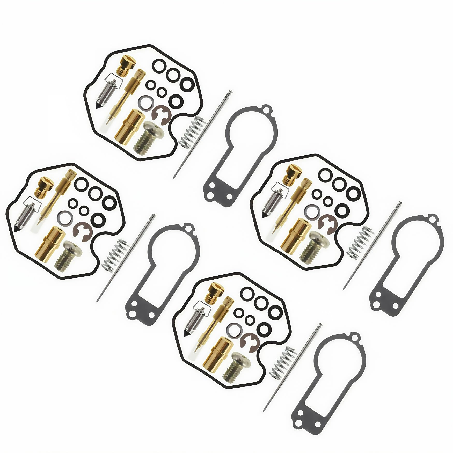 Amazon.com: WFLNHB 4X Carb Carburetor Repair Kit Replacement for