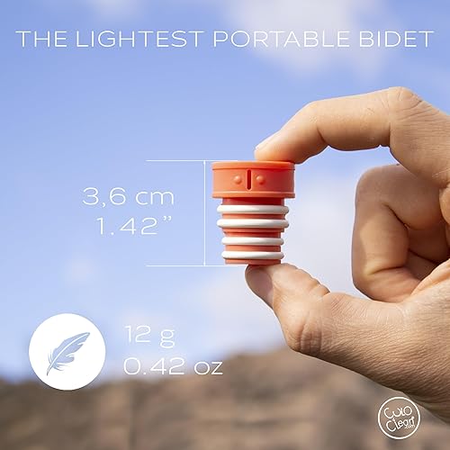 Miniatura 3 de CuloClean Bidé portátil para inodoro, viajes o campamentos. Compatible con cualquier botella de plástico. Discreto, ducha sanitaria o de viaje,