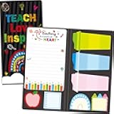 Fancy Land Teacher Sticky Notes Set Sticky Notepads 240 Sheets Book Notes Office School Friends Teacher Appreciation Gifts Holidays End of School Year Graduation