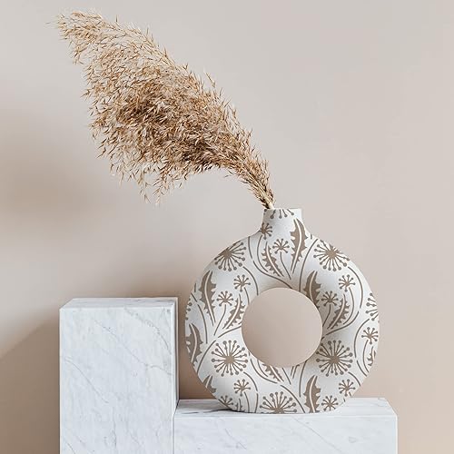 Miniatura 6 de Plantilla de diente de león reutilizable plantillas de pintura de diente de león para pintar sobre madera, lienzo, papel, tela, piso, pared y