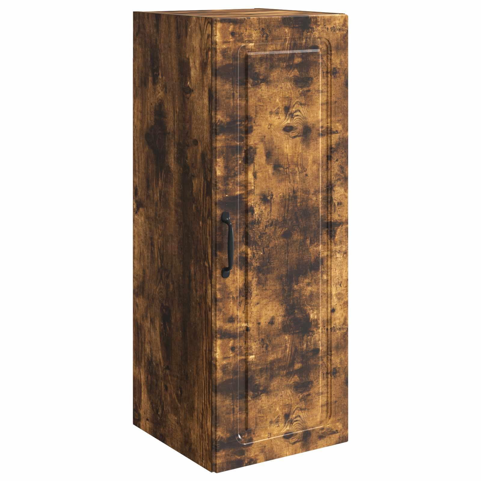 Armoire de Rangement 33 x 34,5 x 90 cm Bois Aggloméré Chêne Fumé